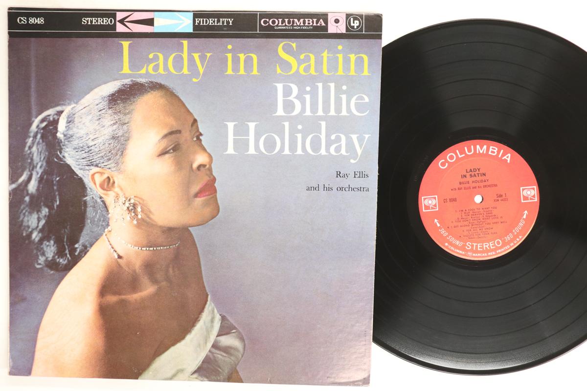 

LP Record BILLIE HOLIDAY RAY ELLIS Lady In Satin CS8048 COLUMBIA 1963 US Jazz Used