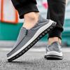 Fashion Non-Slip Men Casual Shoes Fashion Male Canvas Footwear Handmade Mens Loafers Moccasins Leisure Walk Slip on Flats Driving Shoes