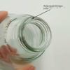Clear Clear Refillable Bottle 180ml Liquid Pump Dispenser Bottle Push Down Pump Dispenser  Travel