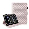 Applicable To iPad Pro13 Inch Tablet Leather Case Ipad10.9 Rhombus Small Fragrant Wind Card Bracket Anti-drop Mini7
