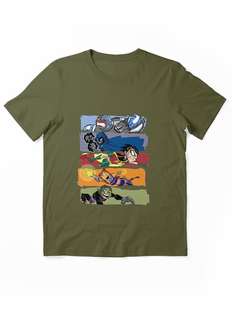 Iron Man The Animated Series Teen Titans Essential Unisex T-Shirt