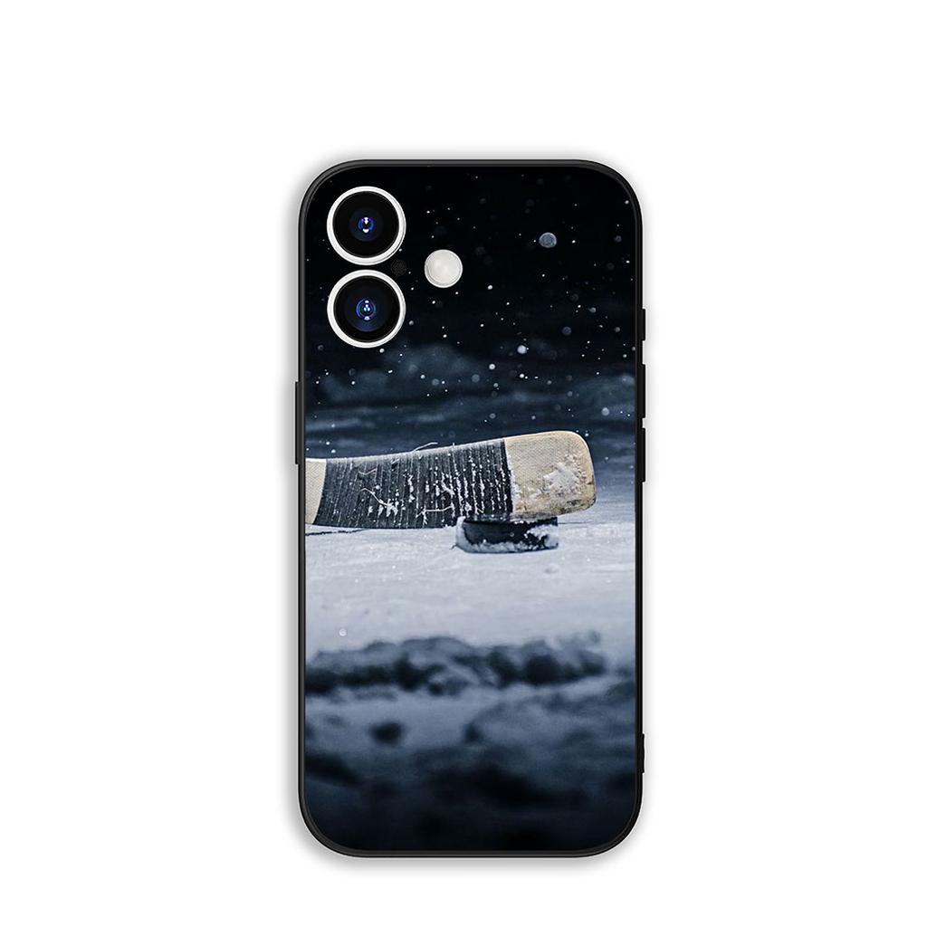 for Apple iPhone 17 16 15 11 Pro XS Max XR 6 7 8 Plus + SE 2020 5 16E Phone Cover Case ice hockey