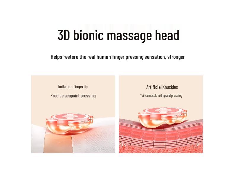 Smart Wireless Full-Body Kneading Massager Cushion