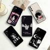 The Robert C-CureS Smith Robert Smith Phone Case For Samsung Galaxy A73,A72,A71,A70,A53,A52,A51,Others Soft Black Cover