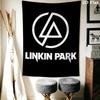 Linkin Park Wall Tapestry Aesthetic Wall Hanging Printed Fabric Blanket Decorative Tapestries for Bedroom Living Room Home Decor