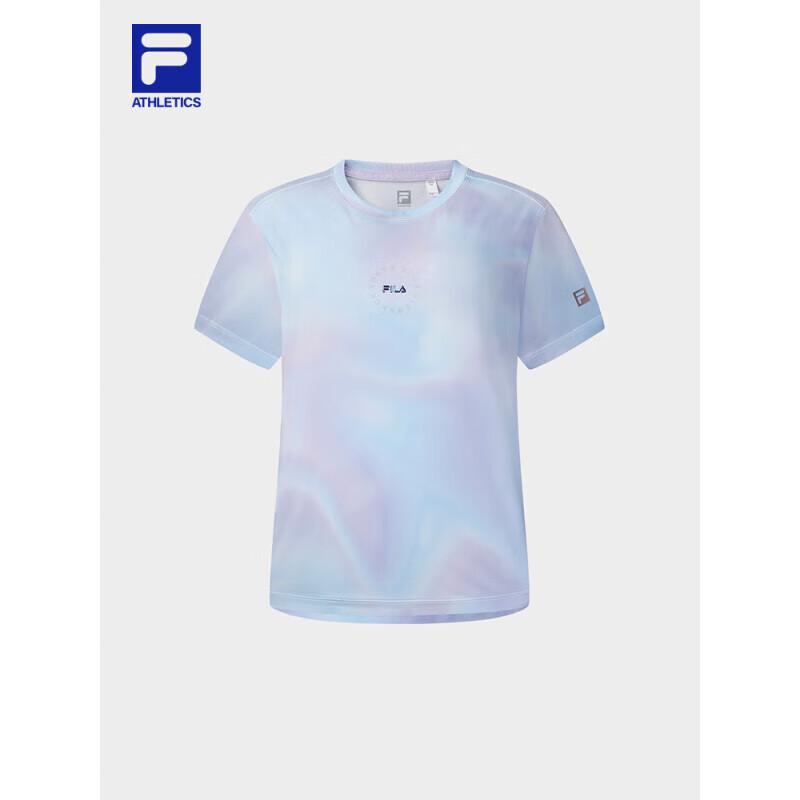 FILA Women s Tie-Dye Loose Fit Knit T-Shirt L
