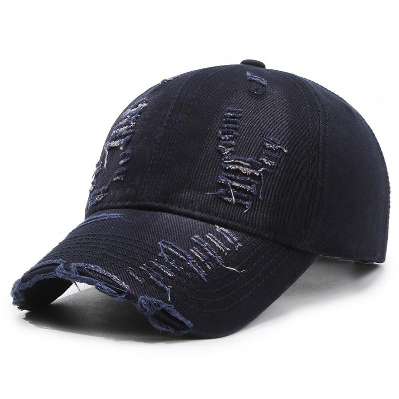 1pcs  Retro Baseball Cap, Vintage Denim Washed Duck Tongue Hat, Outdoor Casual Cotton Sports Cap