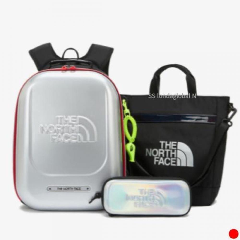 

North Face Kids Boys Backpack Set Gift Recommended Silver