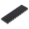 Aluminum Cooling Heat Sink Thermal Pads Heat Dissipation Radiator Thickness 6mm for M.2 Sata PCI-E NVME M2 SSD Heatsink