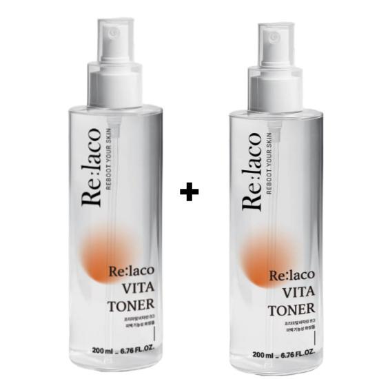 Re:laco VITA Toner 200ml – Brightening & Hydrating Vitamin Skin Booster Toner