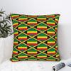 Flag of Reggae of Jamaica Pillowcase Polyester Cushion Cover Decorative Rasta Pillow Case Cover Home Wholesale 40X40cm