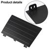 ABS Black Center Grille Cover Easy To Use Fitments Front Bumper