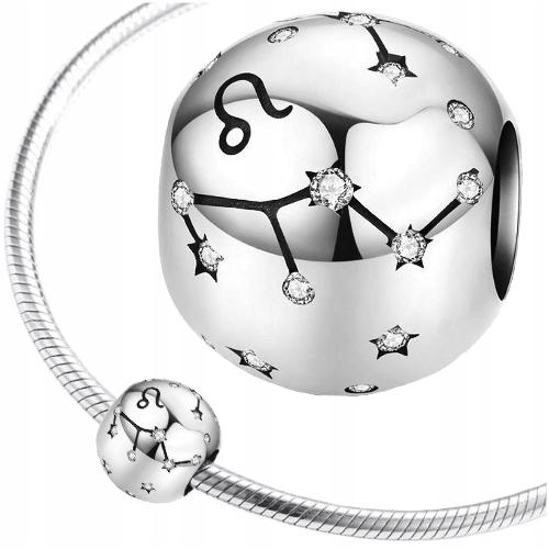 Charms Zodiac Sign Leo 925 Bead Pendant Charms Pr 925