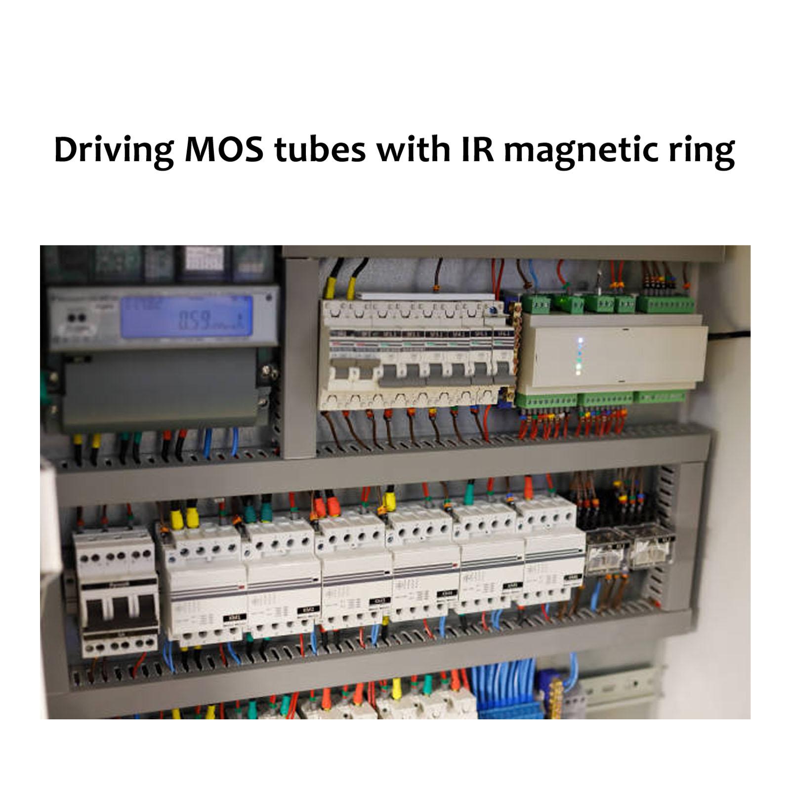 

8 Channel Solid State Relay Module Input 3 to 32VDC Load 5 to 8A 24‑480VAC for Industrial Control