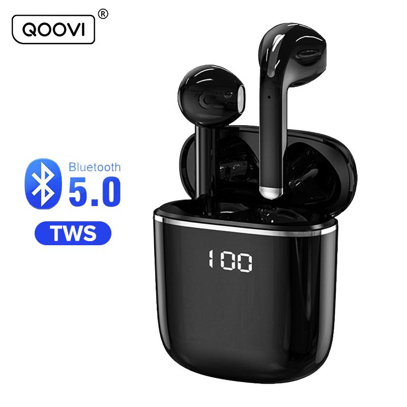 Buy QOOVI Wireless Headphones TWS Earphone Bluetooth 5.3 Handfree