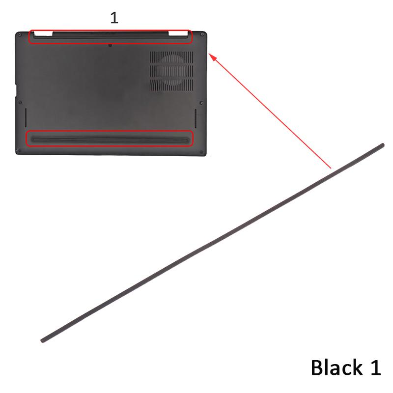 1/2Pcs Universal Laptop Rubber Strip For DELL Latitude 7310 DIY Bottom Case Foot Pad Non-Slip Shell Pad Replacement Accessories