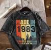 90's Cassette Tape Graphic Short-sleeved T-Shirt Oversized Cotton Tee Retro Music Nostalgia Print Casual Top for Men & Women