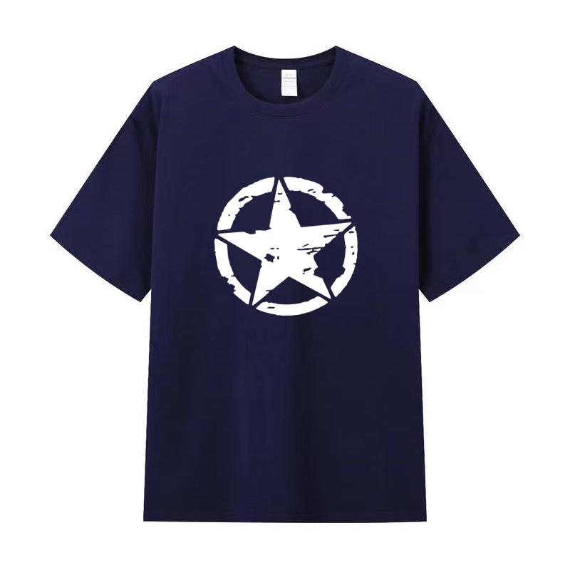 Tricou de vară pentru bărbați Tricou imprimat cu mâneci scurte din bumbac de înaltă calitate Tricou pentru femei Cămașă sport la modă Top de jogging casual