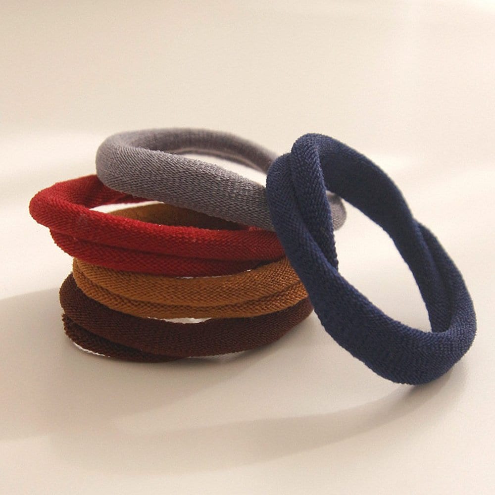 Jlauren Ultra Fabric Hair Ties Set of 6 H0743