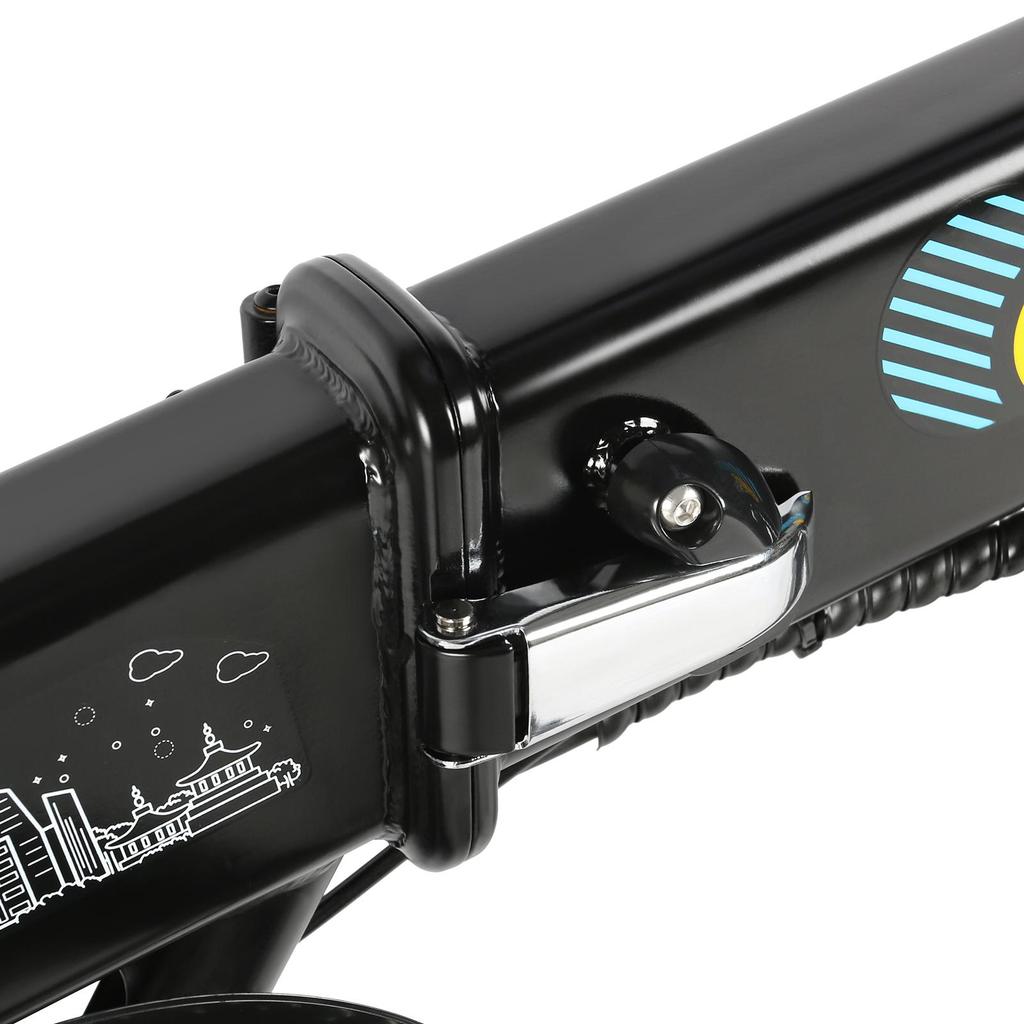 SAMEBIKE YINYU14 Folding E-Bike for Adults 350W Motor 36V7.8AH Battery14 Inch Tires All-Terrain E-Bicycle Portable Foldable Ebike for Commuting