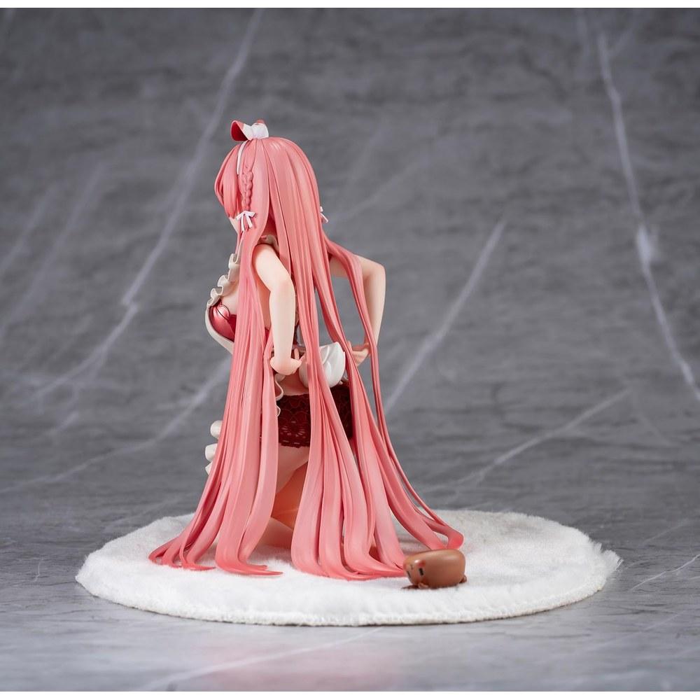 QINGCANG Rosuuri Illustration White Rabbit Rosu Apron Ver 1/7 Scale PVC ABS Painted Complete Figure