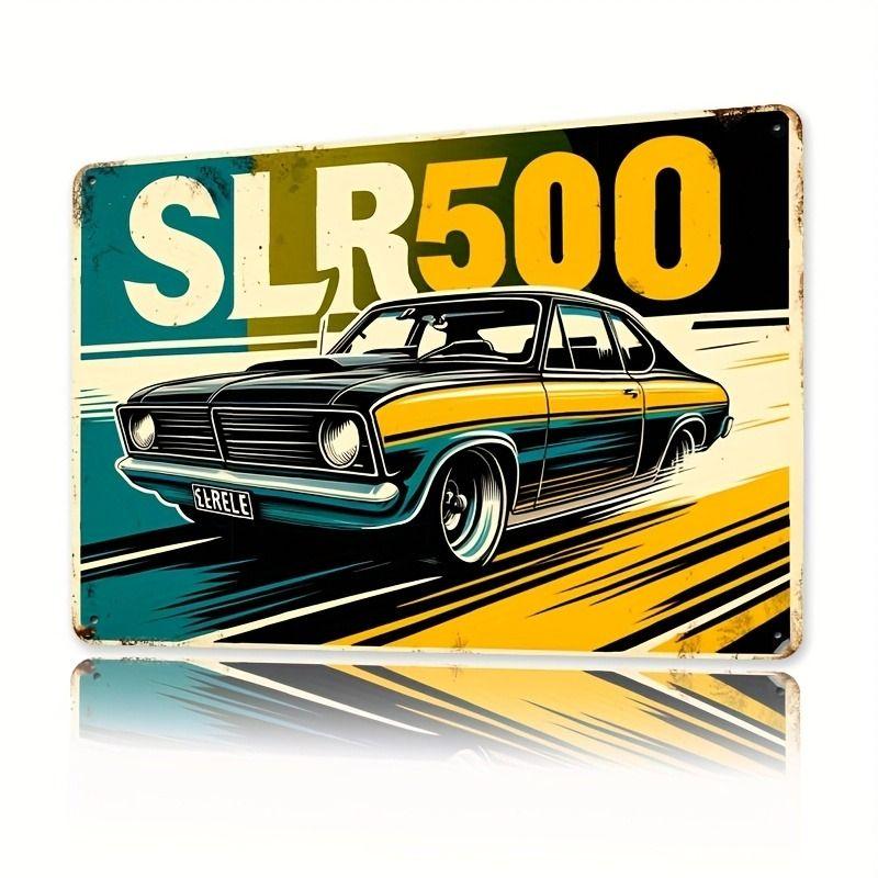 Vintage Metal Tin Sign Garage Decor Wall Art Poster