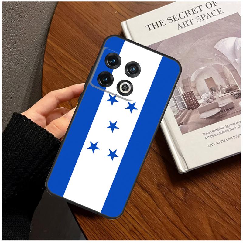 Honduras Flag Case For OnePlus 13T 13R 12R 10R 15 13 12 11 8T 10T Nord CE 4 3 2 Lite N20 N30 Nord 5 Cover