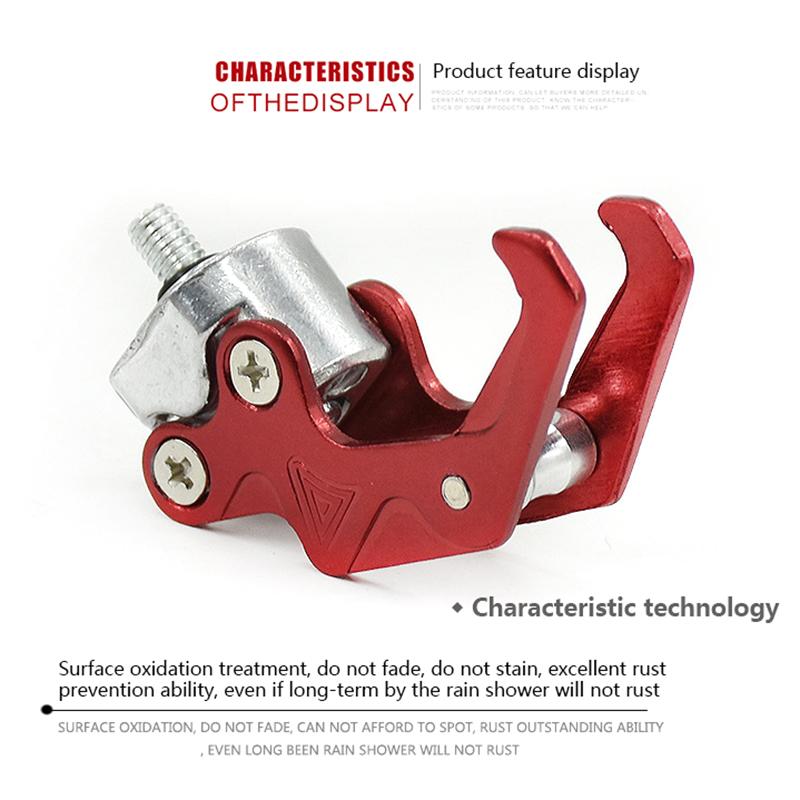 Durable 6Mm Screw Aluminum Motorbike Helmet Glove Scooter Luggage Carry Holder Eagle Claw Hanger Motorcycle Helmet Hook