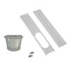 55cm Air Conditioner Window Kit 13-15cm Adjustable Window Seal Plate Set for Portable Air Conditioner