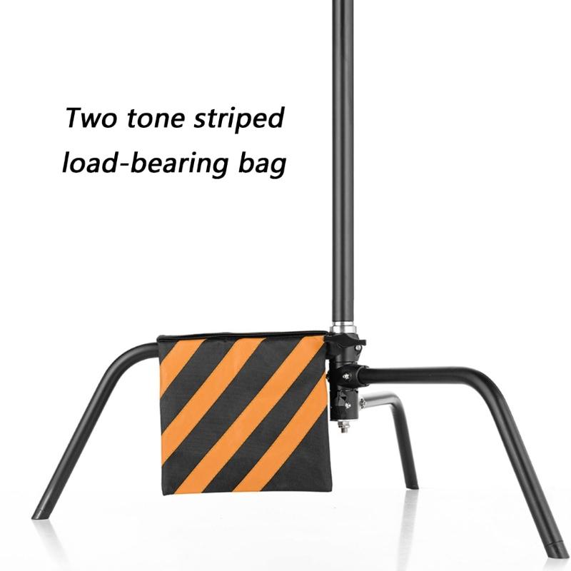 Adjustable Sand Bag for Studio Equipment Balance Double ending and Thickened University Fabric in Bicolor line