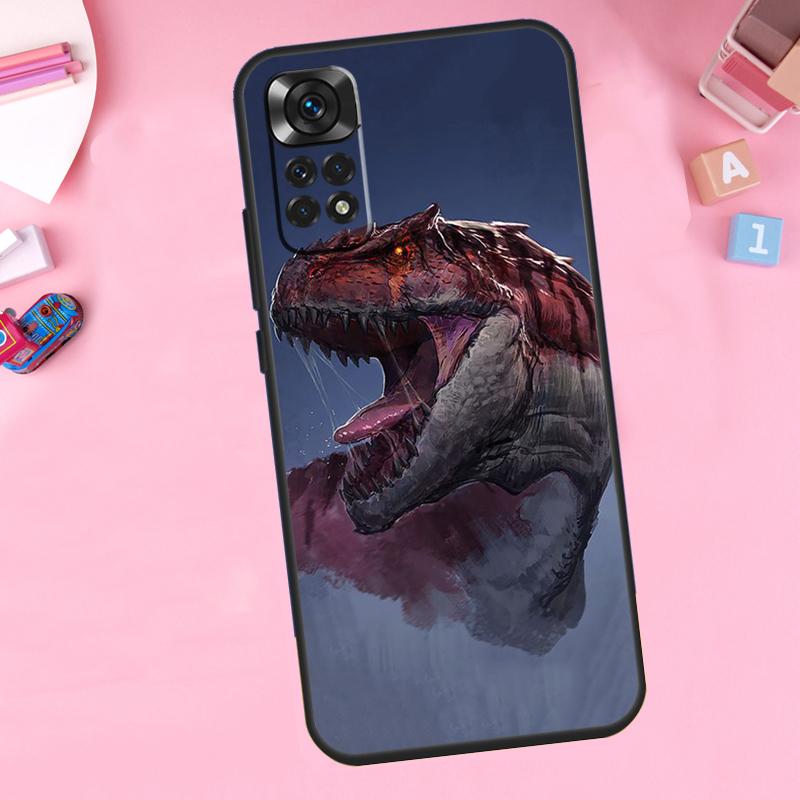 Dragon Dinosaurs For Xiaomi Redmi Note 14 10 11 12 13 15 Pro Plus Phone Case For Redmi 15 15C 14C 12C 10C 13C