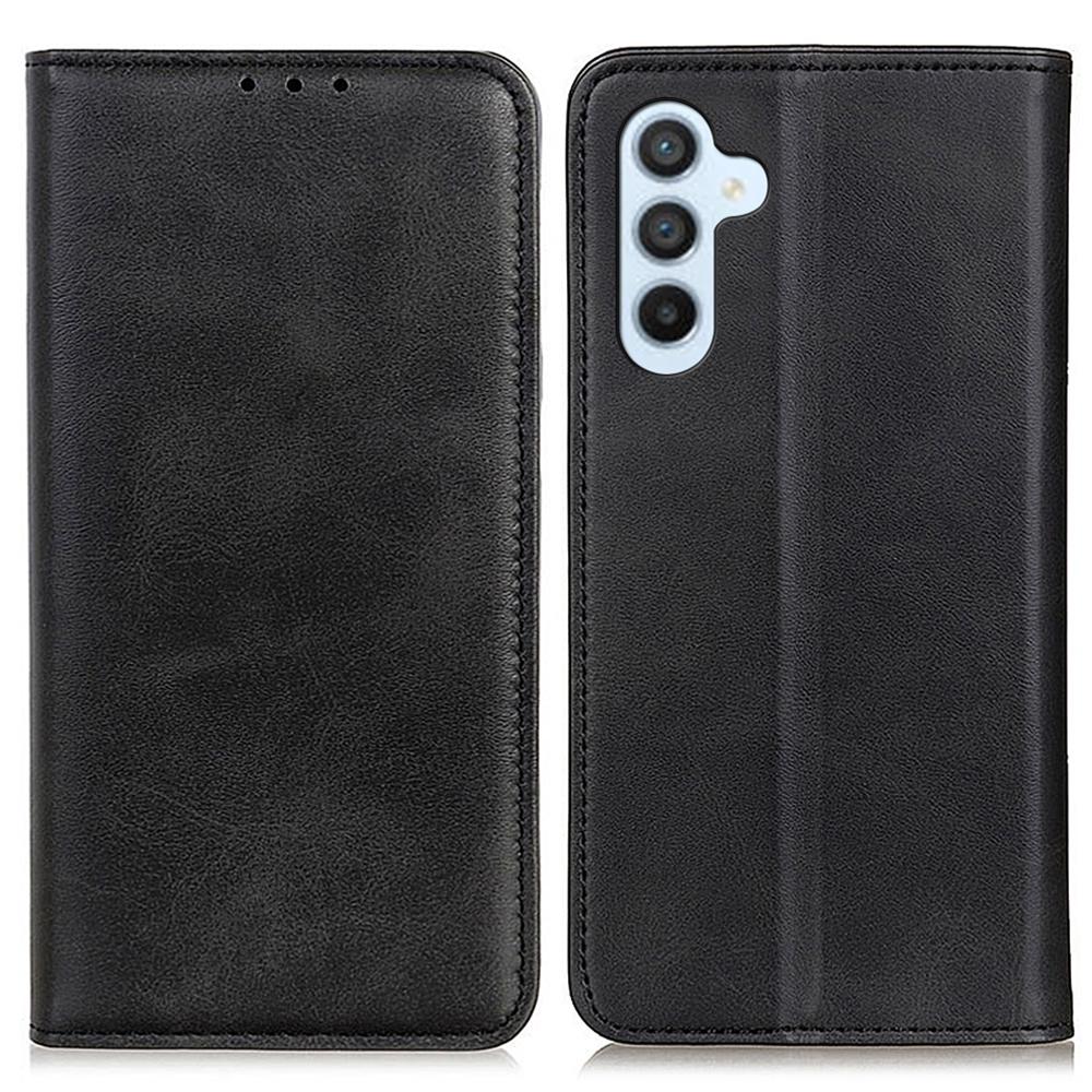 Für Samsung Galaxy S26+ Hülle Rindsleder-Textur Spaltleder Klappbrieftasche Handyhülle