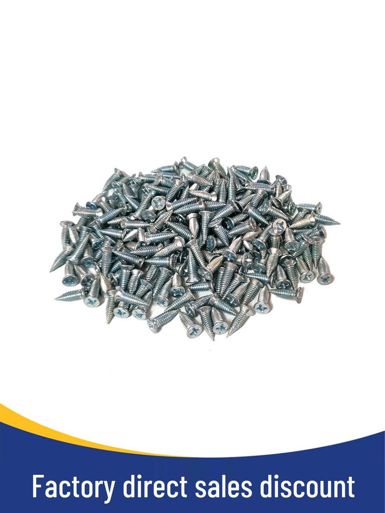 Selbstschneidende Flachkopfschraube aus dünnwandigem Stahl für Gipskartonplatten, M4*16mm