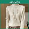 Sweater Winter Autumn And Pullover Womens Halfhigh Neck Knitted Bottoming Shirt