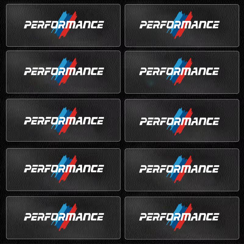 2Pcs Mperformance Car Body Sticker For BMW E30 E36 E39 E46 E60 E61 E64 E70 E71 E85 E87 E90 E83 F10 F20 F30 E80 M3 M5 G30 G20 DGJLS1