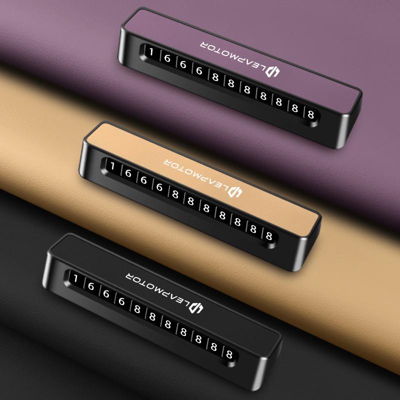 Leapmotor C11 Car Phone Mount and Temporary Parking Plate for B10 and T03 Models