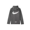 Nike Gyakusou Collaboration Sports Hoodie Knit Long Sleeve Men Tops Grey CD7145-010