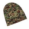Funny Pet Pug Camouflage All Seasons Beanies Skullies Cap Accessories Unisex Windproof Beanies Hats