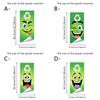 Funny Cartoon Face Trash Bin Sticker Water Block Vivid Expression Recycle Bin Sticker Easy Paste Sun Proof Tough Bin Wrap Decal