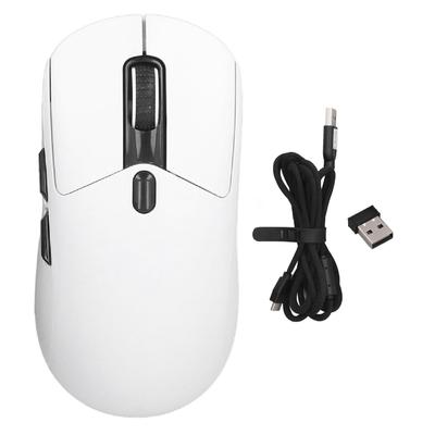 Mouse gamer 2.4G Bluetooth com fio 3 modos DPI ajustável RGB recarregável para PC e laptop