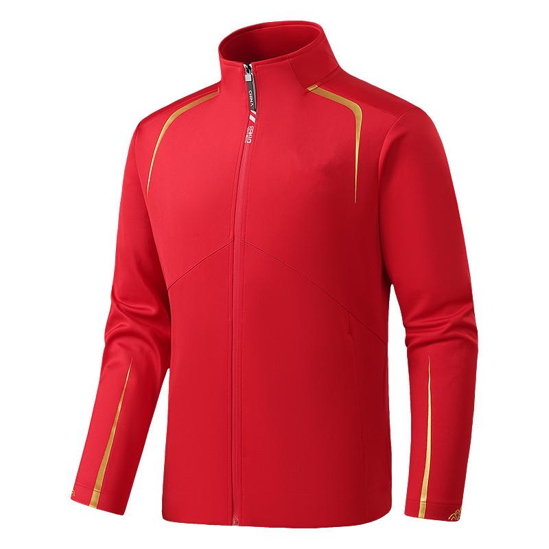 Chinese Team Sportswear: Unisex Martial Arts Coach & Student Casual Stand-up Collar Outdoor Clothing
