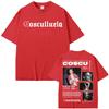2026 Rapper Blanooperla Cosculluela Album Tour T Shirt Unisex Harajuku High Street Oversized T-shirts Unisex Women Hip Hop T-shirt