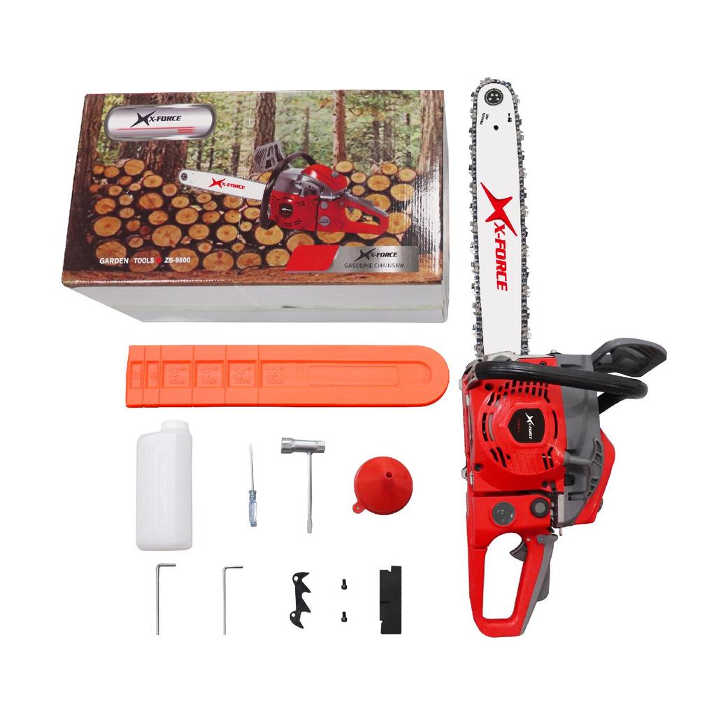 5800 High Power Two-Stroke 18/20-Inch Multifunctional Chainsaw for Logging and Woodworking