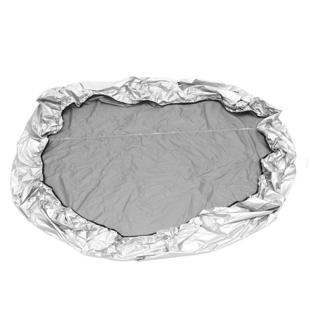 Round Bathtub SPA Protective Cover Made from Waterproof Oxford Cloth Dust Resistant Canopy Designed for Daily Use