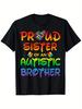 Proud Sister of an Autistic Brother T-shirt