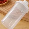 Transparent Laundry Detergent Dispenser Bottle with Measuring Cup Sealed Detergent Powder Tank Multipurpose