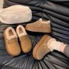 New Fashionable and Versatile Casual Fleece Shoes and Niche Warm Cotton Shoes