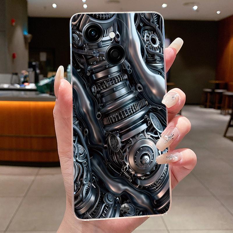 For Tecno Spark Go 1 Case Pop9 Luxury Dragon Cute Cool Boys Girls Transparent Back Cover Techno Spark Go 1 1s Pop 9 Phone Case