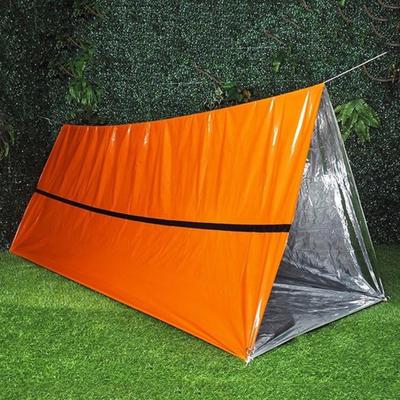 Tenda di emergenza monouso Coperta termica portatile Sacco a pelo termico Tenda Coperta di pronto soccorso di emergenza per esterni Attrezzatura da campeggio