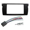 One or Double Din Radio Fascias for BMW 3 Series E46 1998-2005 DVD Stereo Panel Dash Mount Refitting Trim Kit Frame CD Bezel